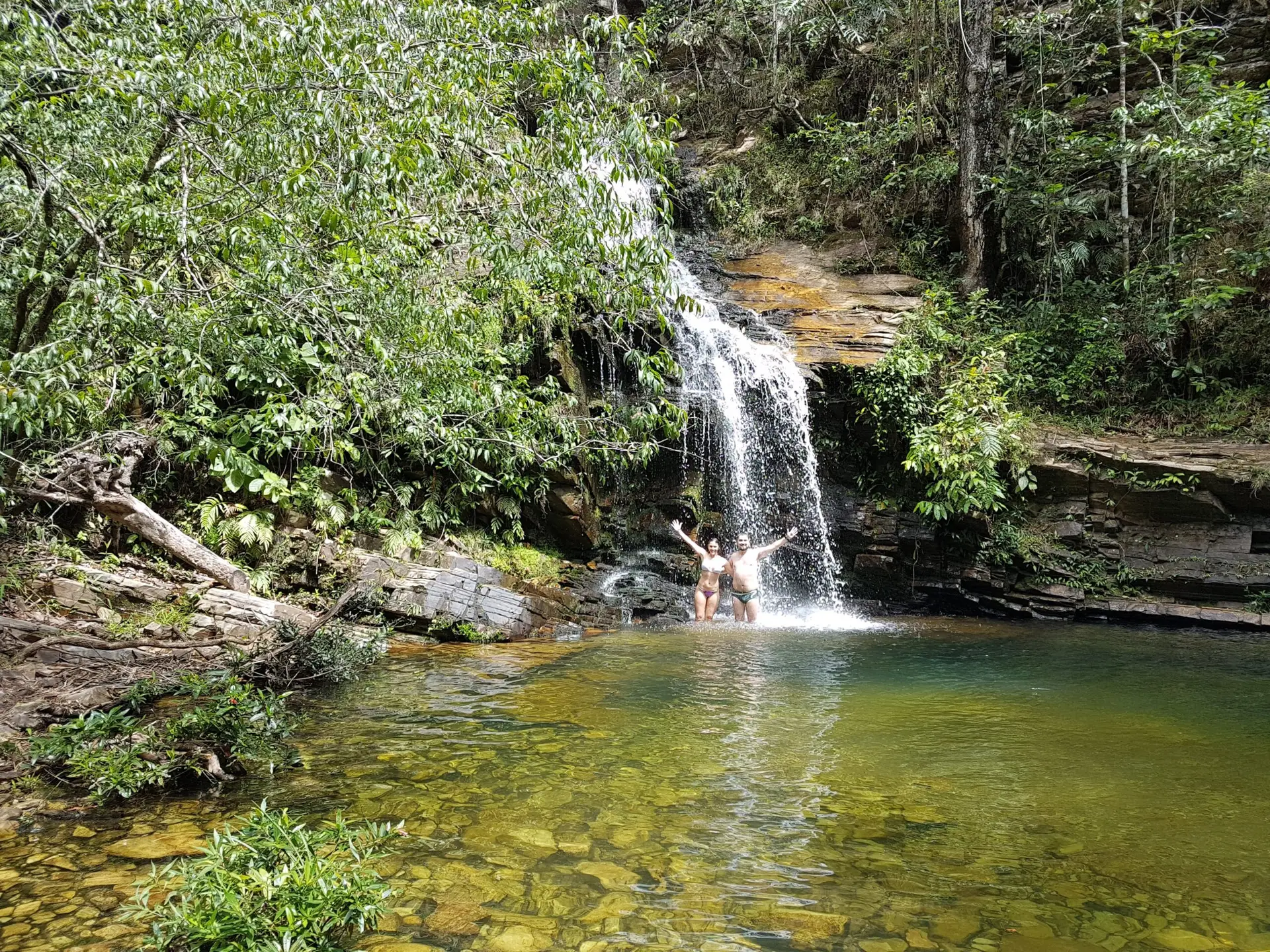 Cachoeira em Pirenópolis